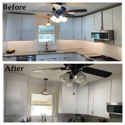 JB’s Woodworking Group - New crown installation completed to finish off this modern kitchen