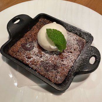 Kata Robata - Chocolate Bread Pudding with Rice Ice Cream - Sushi Bars Near Me - Houston, Texas Kata Robata - Chocolate Bread Pudding with Rice Ice Cream - Sushi Bars Near Me - Houston, Texas