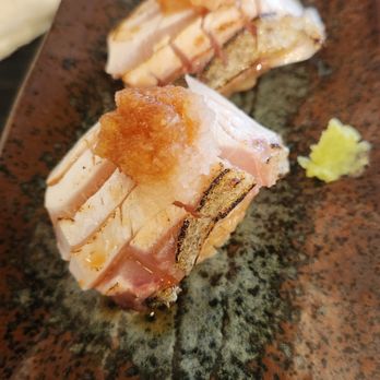 Sushi Murayama - Shima-aiji, Japan striped jack with grated radish - Sushi Bars Near Me - Honolulu, Hawaii Sushi Murayama - Shima-aiji, Japan striped jack with grated radish - Sushi Bars Near Me - Honolulu, Hawaii