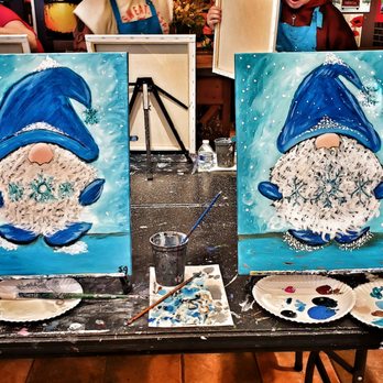 Pinot's Palette - Winter Gnomes - Paint & Sip Near Me - Naperville, Illinois Pinot's Palette - Winter Gnomes - Paint & Sip Near Me - Naperville, Illinois