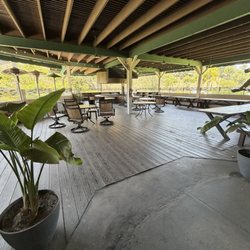 Large seating area as you walk in