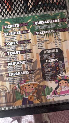 Menu photo 2 Antojitos La Chiapaneca Tulum, ROO Menu photo 2 Antojitos La Chiapaneca Tulum, ROO