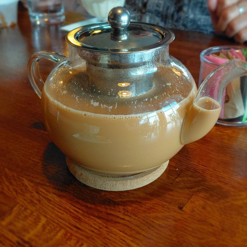 Royal Nepal TX Bar and Grill - When you order tea it comes in a whole pot with small little glasses. It's perfect for sharing - Himalayan/Nepalese Near Me - Arlington, Texas Royal Nepal TX Bar and Grill - When you order tea it comes in a whole pot with small little glasses. It's perfect for sharing - Himalayan/Nepalese Near Me - Arlington, Texas