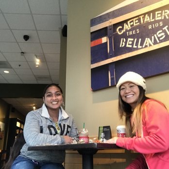 Starbucks - Francine & I. She had the Java chip Frap. I had Peppermint White Chocolate - Coffee & Tea Near Me - Puyallup, Washington