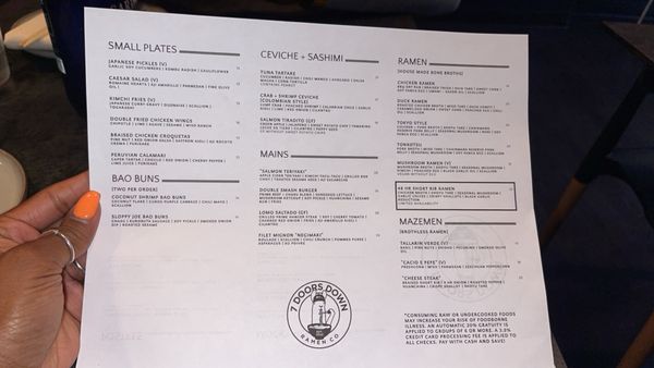 Menu photo 8 7 Doors Down Bloomfield, NJ Menu photo 8 7 Doors Down Bloomfield, NJ