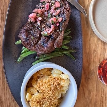 Brigade - Elk ribeye. Amazing! - New American Near Me - Bozeman, Montana