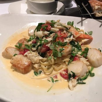 Atlantic Fish - Scallops and Crab special pasta - Seafood Near Me - Boston, Massachusetts Atlantic Fish - Scallops and Crab special pasta - Seafood Near Me - Boston, Massachusetts