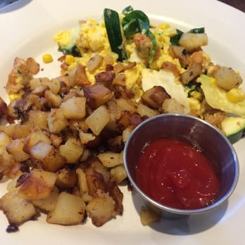 The Henry - Spicy Sausage Scramble has a kick! - New American Near Me - Phoenix, Arizona