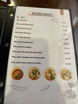Menu photo 4 China Bowl Boerne, TX