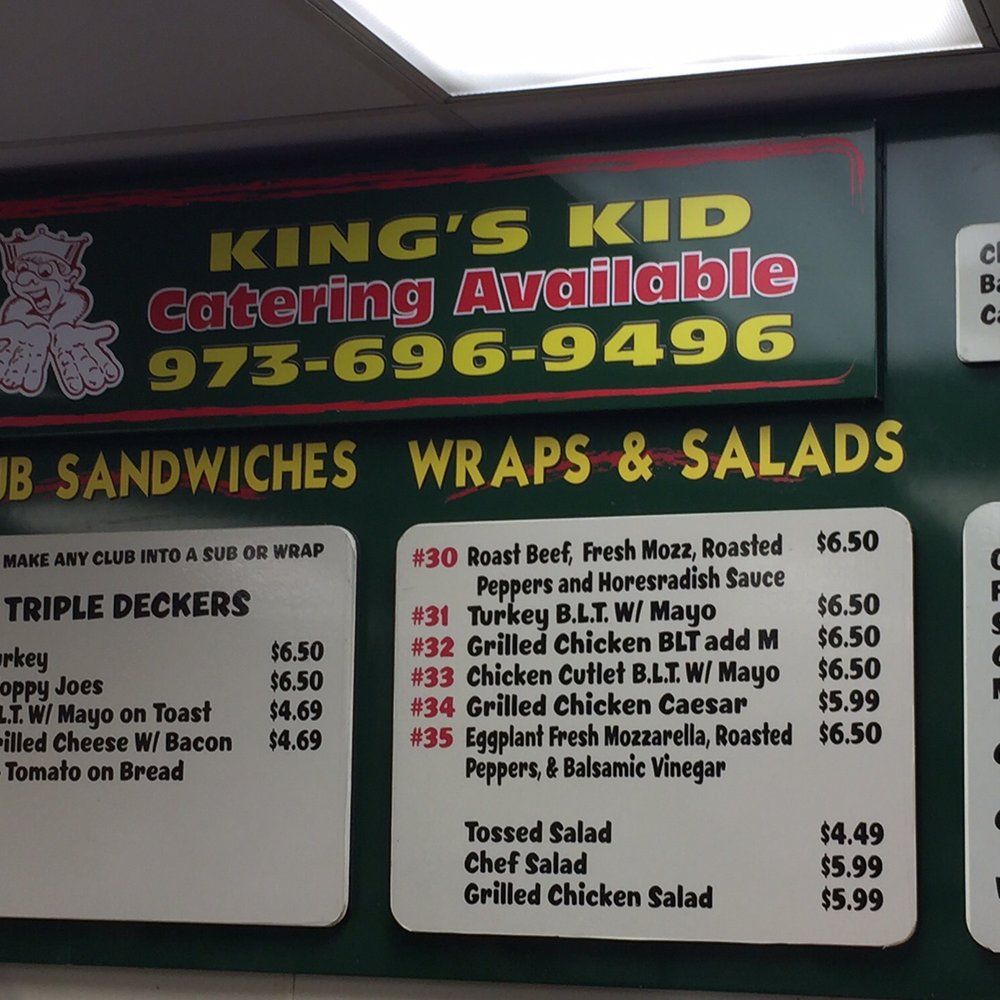 King's Kid Delicatessen - Menu - Delis Near Me - Pequannock, New Jersey King's Kid Delicatessen - Menu - Delis Near Me - Pequannock, New Jersey