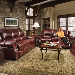 Roberts Furniture & Mattress - Corinthian Alexander CORI-99901-30,OXBLOOD Alexander Leather Reclining Sofa
