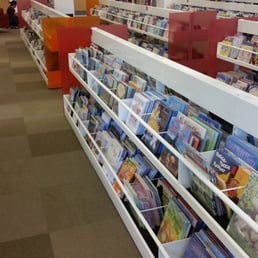 The spacious children's section.