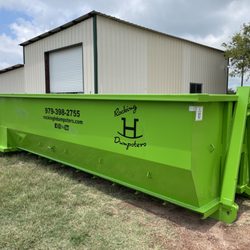 Rocking H Dumpsters - 20 yard dumpster