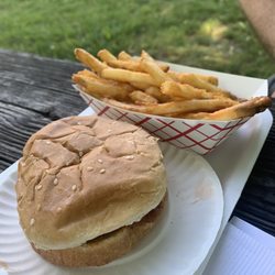 Walden Frostee Freeze - BBQ pulled pork and fries