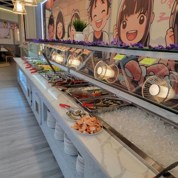 D1 Seafood Buffet - Salad bar - Seafood Near Me - Germantown, Maryland