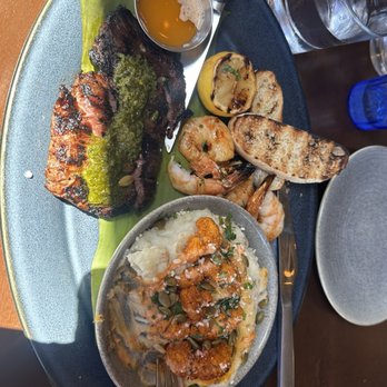 Pacific Catch - Surf and turf plate - Seafood Near Me - Tustin, California Pacific Catch - Surf and turf plate - Seafood Near Me - Tustin, California