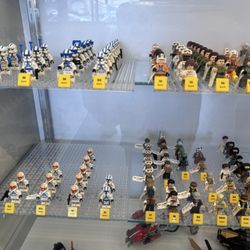 Bricks & Minifigs Corona - Star Wars minifigs