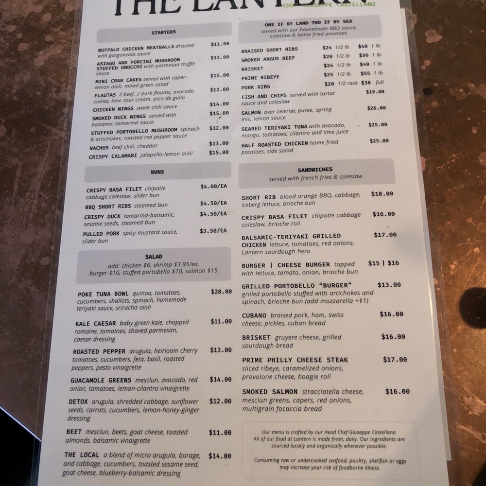 The Lantern - Menu - Gastropubs Near Me - Ridgefield, Connecticut The Lantern - Menu - Gastropubs Near Me - Ridgefield, Connecticut