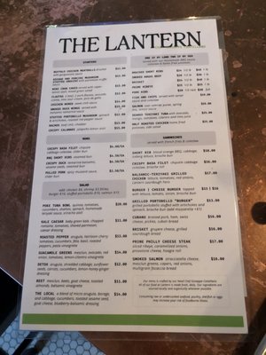 Menu photo 5 The Lantern Ridgefield, CT