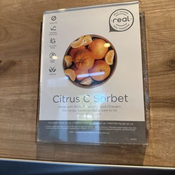 Yogurtland - Citrus sorbet 04/20/2025 - Ice Cream & Frozen Yogurt Near Me - Irvine, California
