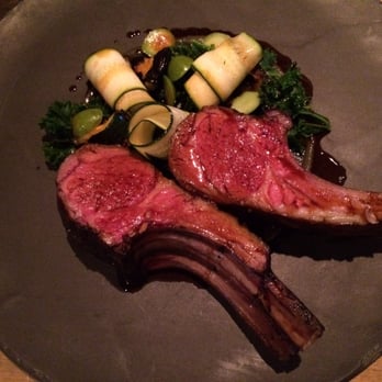 L'Abattoir - Grilled lamb rack ... Thumbs up - French Near Me - Vancouver, British Columbia L'Abattoir - Grilled lamb rack ... Thumbs up - French Near Me - Vancouver, British Columbia