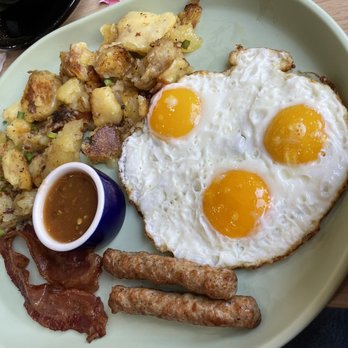 Gina's Kitchen +Catering - Traditional breakfast. The potatoes are to die for. - Breakfast & Brunch Near Me - Rancho Cucamonga, California Gina's Kitchen +Catering - Traditional breakfast. The potatoes are to die for. - Breakfast & Brunch Near Me - Rancho Cucamonga, California