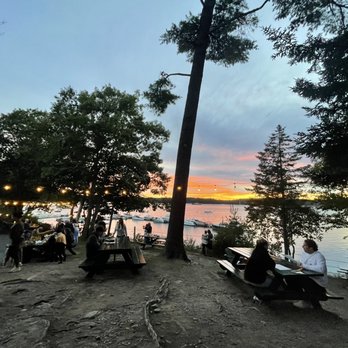 Abel's Lobster - Outside area. - Seafood Near Me - Mount Desert, Maine