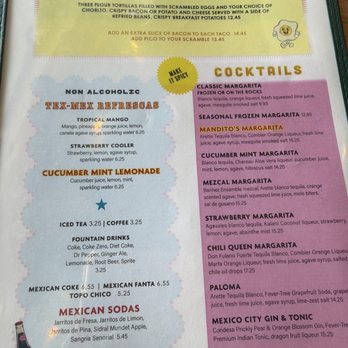 Mandito's Tex-Mex - Menu - Tex-Mex Near Me - Katy, Texas