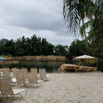 Discovery Cove - One of the dolphin pools - Amusement Parks Near Me - Orlando, Florida