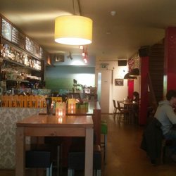 ONS Eten & Drinken - As seen from the tables at the front windows into the bar.