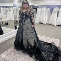Heart to Heart Bride - Black wedding dresses are in