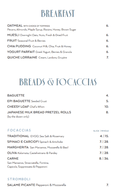 Menu photo 1 Little Heron Bakery Dallas, TX