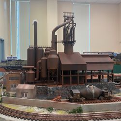 Youngstown Historical Center of Industry and Labor - Model of steel plant