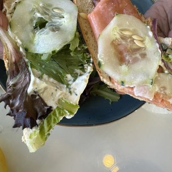 Crema Gourmet  - Smoked salmon sandwich - Coffee & Tea Near Me - Pinecrest, Florida