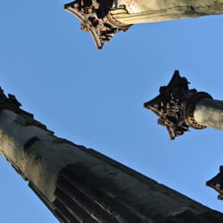 Natchez Trace Parkway - Intricate architecture still standing at the Windsor Ruins