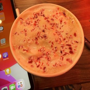The Palm Coffee Bar - Peppermint coffee is seasonal and it is very very good - Coffee & Tea Near Me - Burbank, California The Palm Coffee Bar - Peppermint coffee is seasonal and it is very very good - Coffee & Tea Near Me - Burbank, California