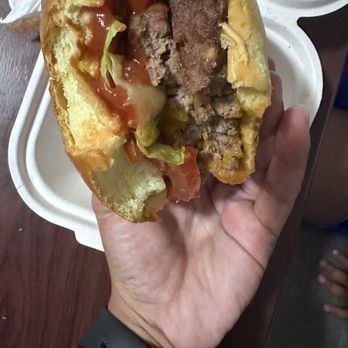 Wawa - Double Cheeseburger - Gas Stations Near Me - Hackensack, New Jersey