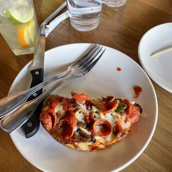 BJ's Restaurant & Brewhouse - Personal happy hour pizza (ate half ) - Breweries Near Me - Las Vegas, Nevada BJ's Restaurant & Brewhouse - Personal happy hour pizza (ate half ) - Breweries Near Me - Las Vegas, Nevada