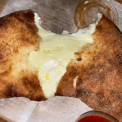 Pizza Roma Pine - Inside cheese calzone