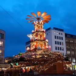 Weihnachtspyramide - This 18 m high, walk-in Christmas pyramid has been built in the same place for decades... :))) A beautiful sight !