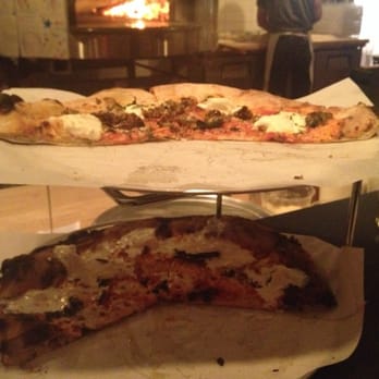 Otto - Pizza eating in progress. - Pizza Near Me - Chester, Connecticut
