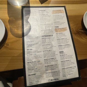 Inca Social - Menu - Beer, Wine & Spirits Near Me - Arlington, Virginia Inca Social - Menu - Beer, Wine & Spirits Near Me - Arlington, Virginia