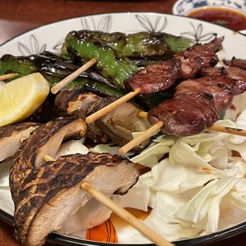 Sushi Robata - Assorted skewers! - Sushi Bars Near Me - Dallas, Texas