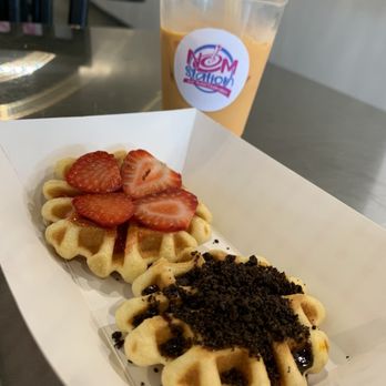 Nom Station - Croffles - Juice Bars & Smoothies Near Me - Marietta, Georgia