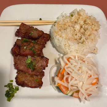 Huong Lan - Korean short ribs with rice. - Vietnamese Near Me - Fresno, California