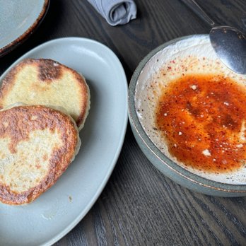 Maxwells Trading - Whipped ricotta with hot honey - New American Near Me - Chicago, Illinois