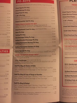 Menu photo 7 Acme Oyster House Baton Rouge, LA