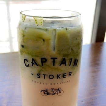 Captain + Stoker - Matcha chai latte with oat milk - Coffee Roasteries Near Me - Monterey, California