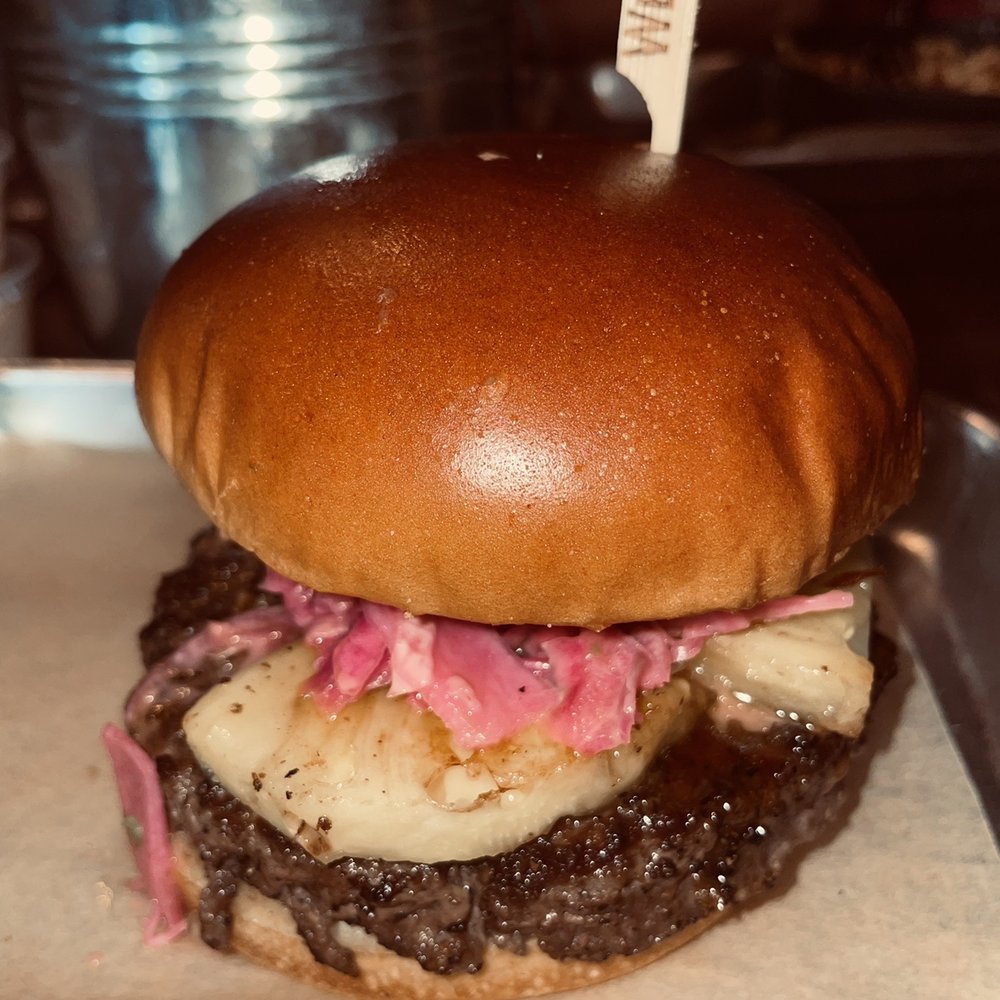 Sids Garage - Maui Wowie Burger highly recommended! - Burgers Near Me - Meridian, Idaho Sids Garage - Maui Wowie Burger highly recommended! - Burgers Near Me - Meridian, Idaho
