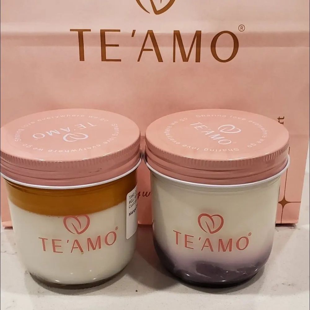 Te'Amo - Mango and ube pudding - Bubble Tea Near Me - Coon Rapids, Minnesota Te'Amo - Mango and ube pudding - Bubble Tea Near Me - Coon Rapids, Minnesota